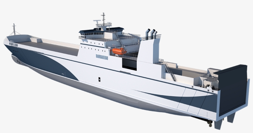 Striking A Balance Between Low Fuel Consumption And - Roll On Roll Off Ship Png, transparent png download
