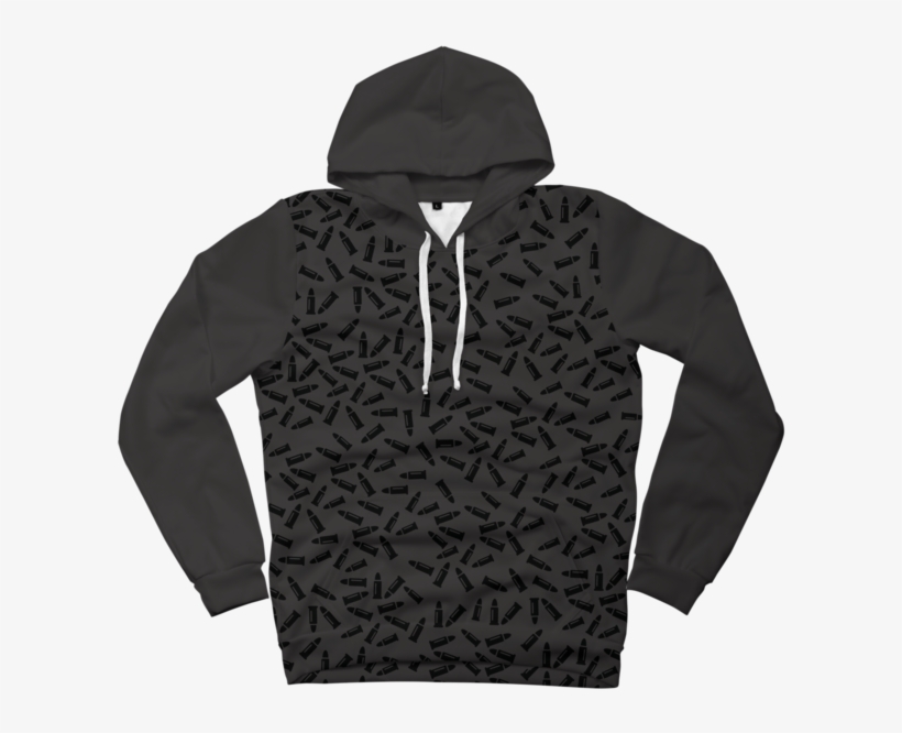Bullets All Over Hoodie - Sweatshirt, transparent png download