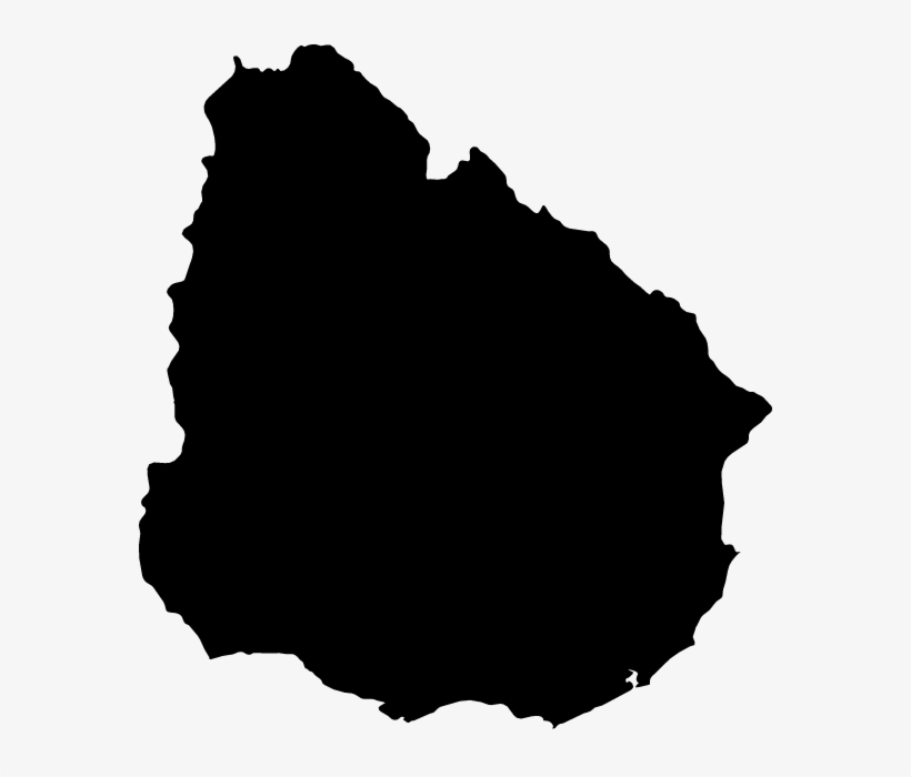 Full Map - Uruguay Icon, transparent png download
