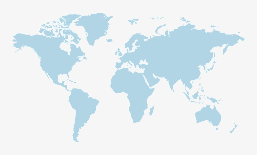 Mapa - Nu Skin Around The World, transparent png download