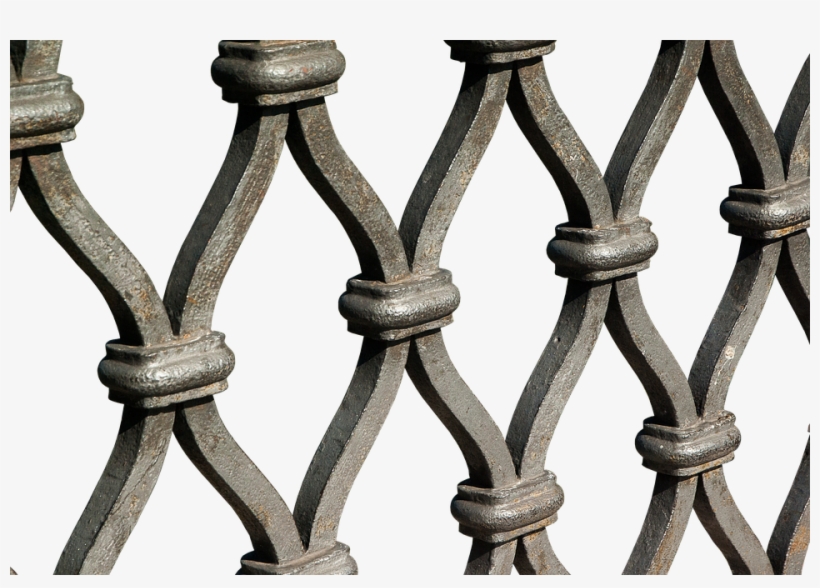 Grid, Protection, Wrought Iron, Iron, Blacksmithing - Broken Iron Bars Transparent, transparent png download
