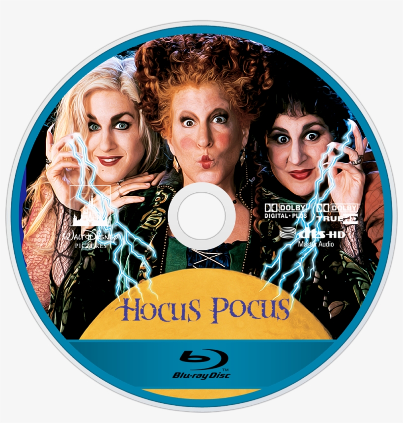 Hocus Pocus Bluray Disc Image - Witches From Hocus Pocus, transparent png download