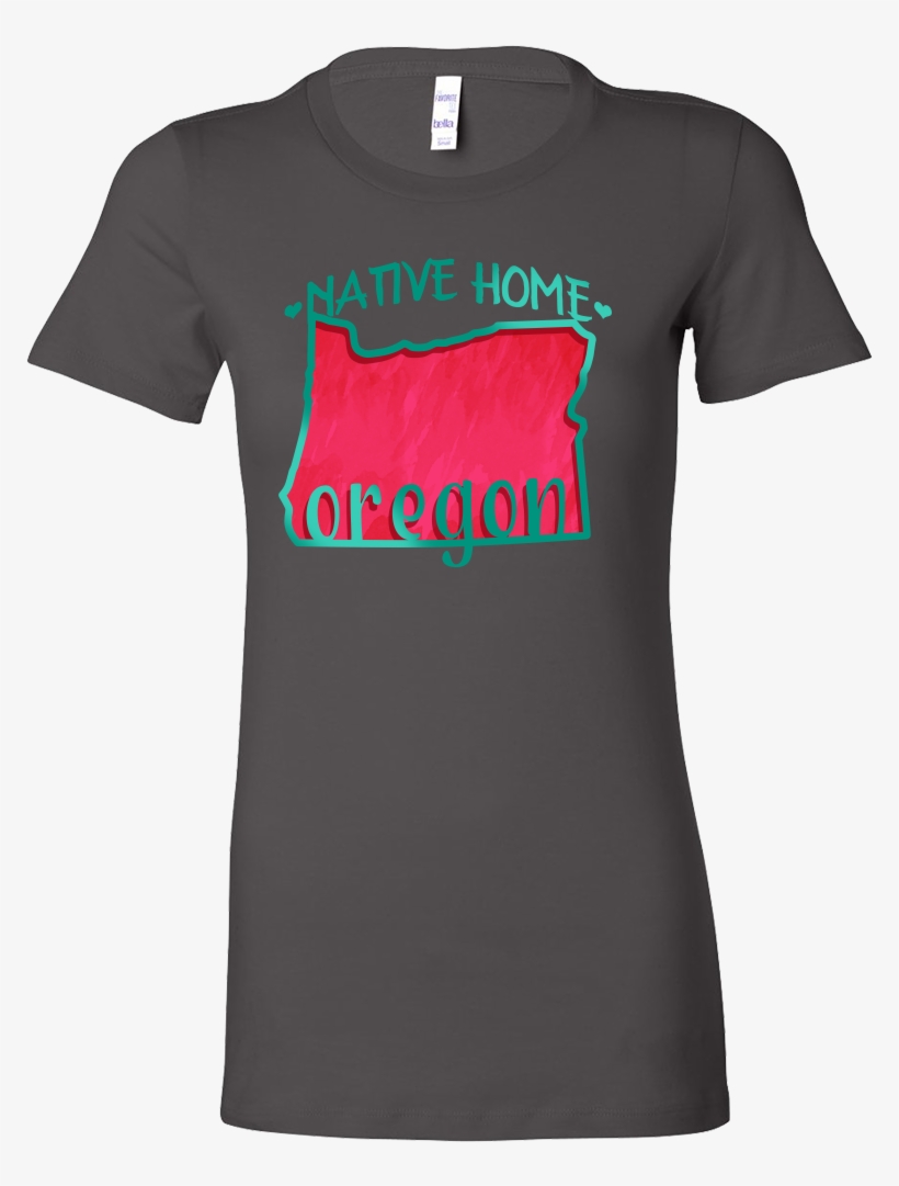 Love Oregon State Native Home Map Outline Souvenir - Gucci Gang T Shirt, transparent png download