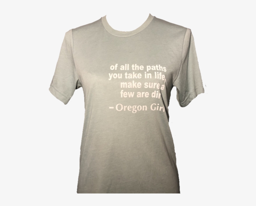 Oregon Girl Shirt - Active Shirt, transparent png download