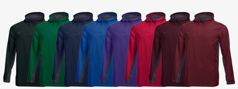 Custom Woven Nike Quarter Zip Jackets - Polar Fleece, transparent png download