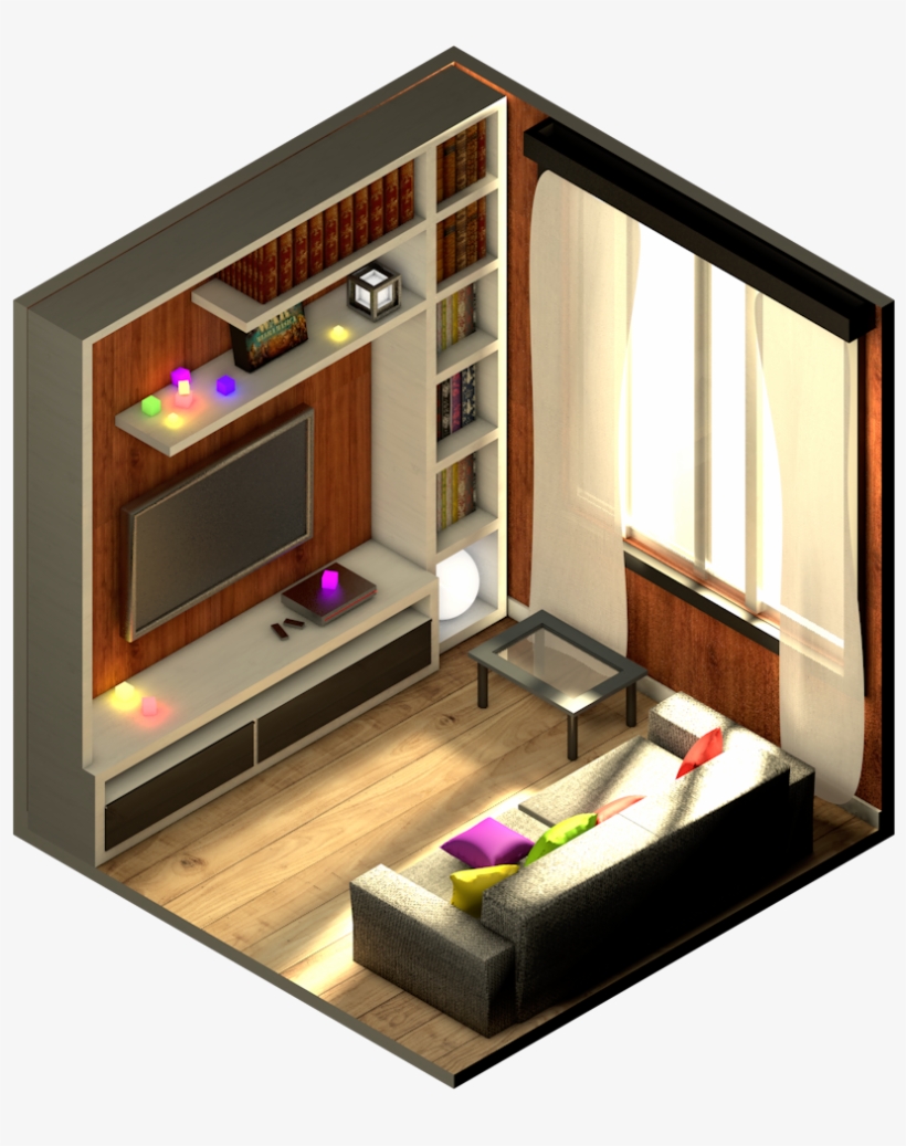 Isometric Environments On Behance - Architecture, transparent png download