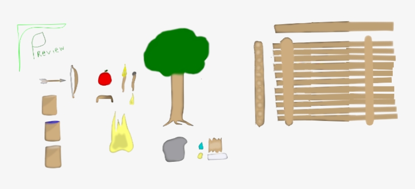Survivalpack20001 - Tree, transparent png download