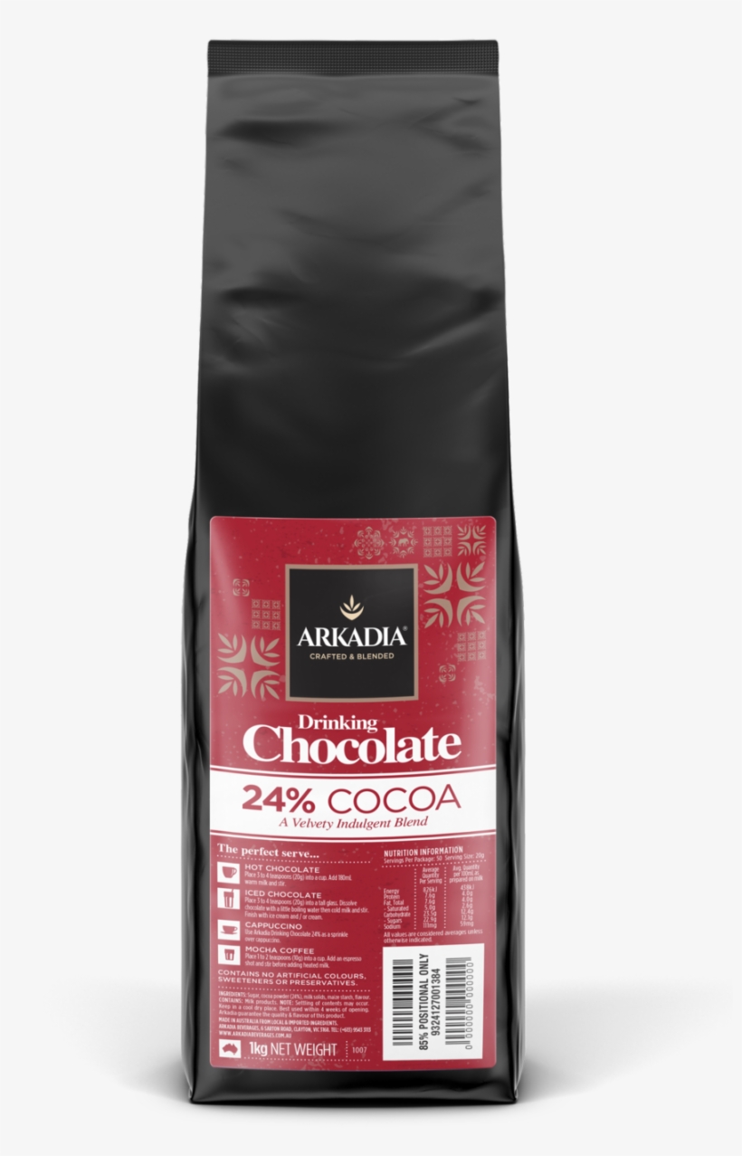 Vivo Chocolate Powder 1kg - Instant Coffee, transparent png download