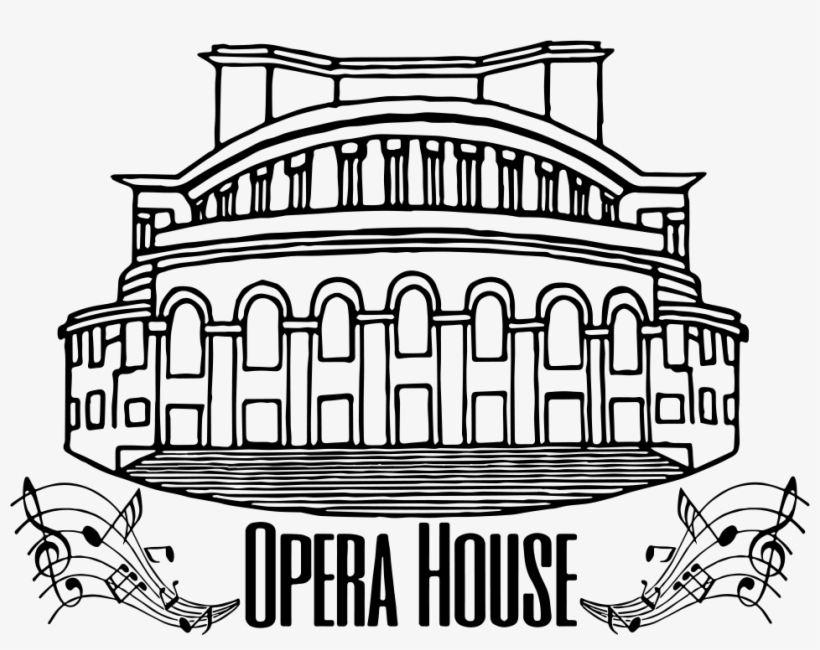 Ftestickers Armenia Opera House Building Architecture - Illustration, transparent png download