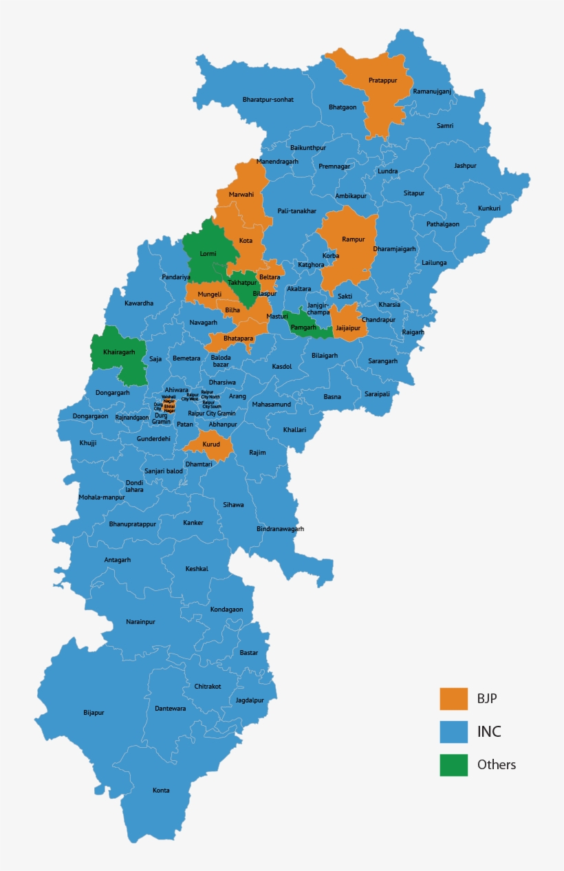 90/90 - Chhattisgarh Election Results 2018, transparent png download