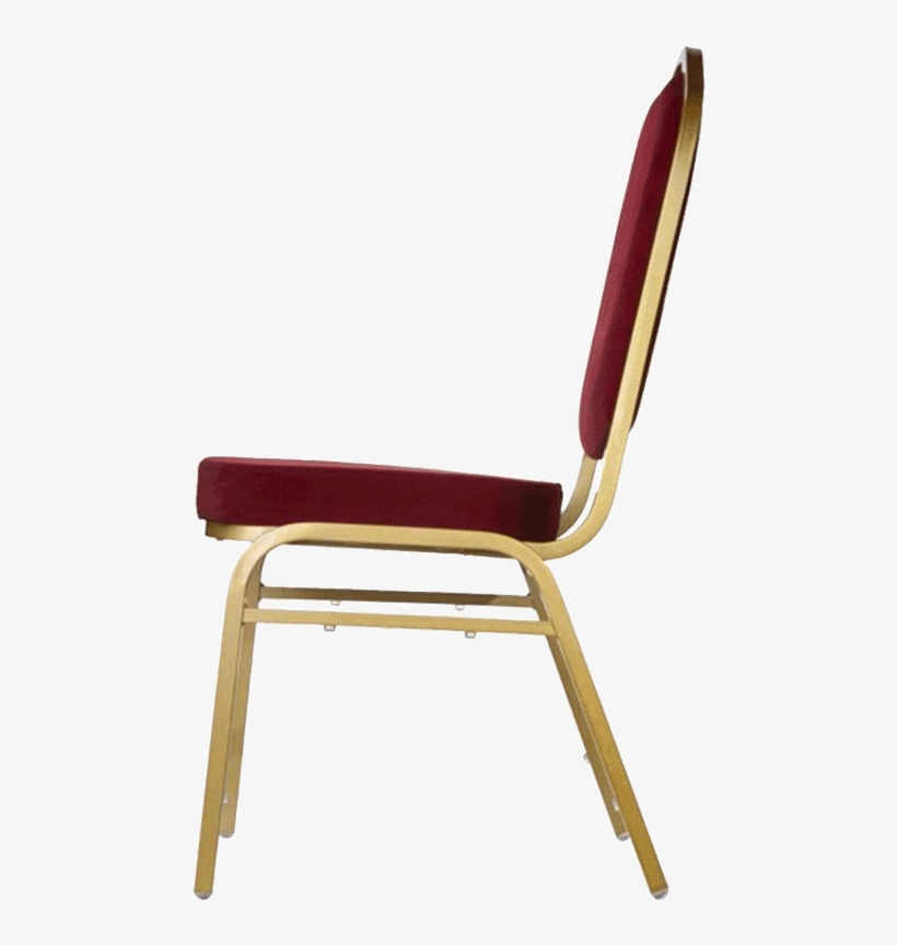 Steel Banqueting Chair - Chair, transparent png download