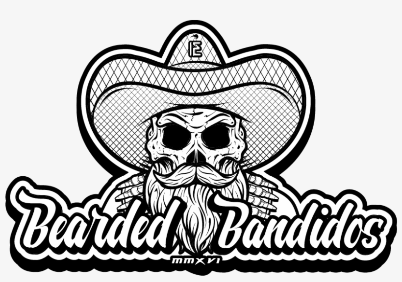 Bearded Bandidos Beard Oil Company - Illustration, transparent png download