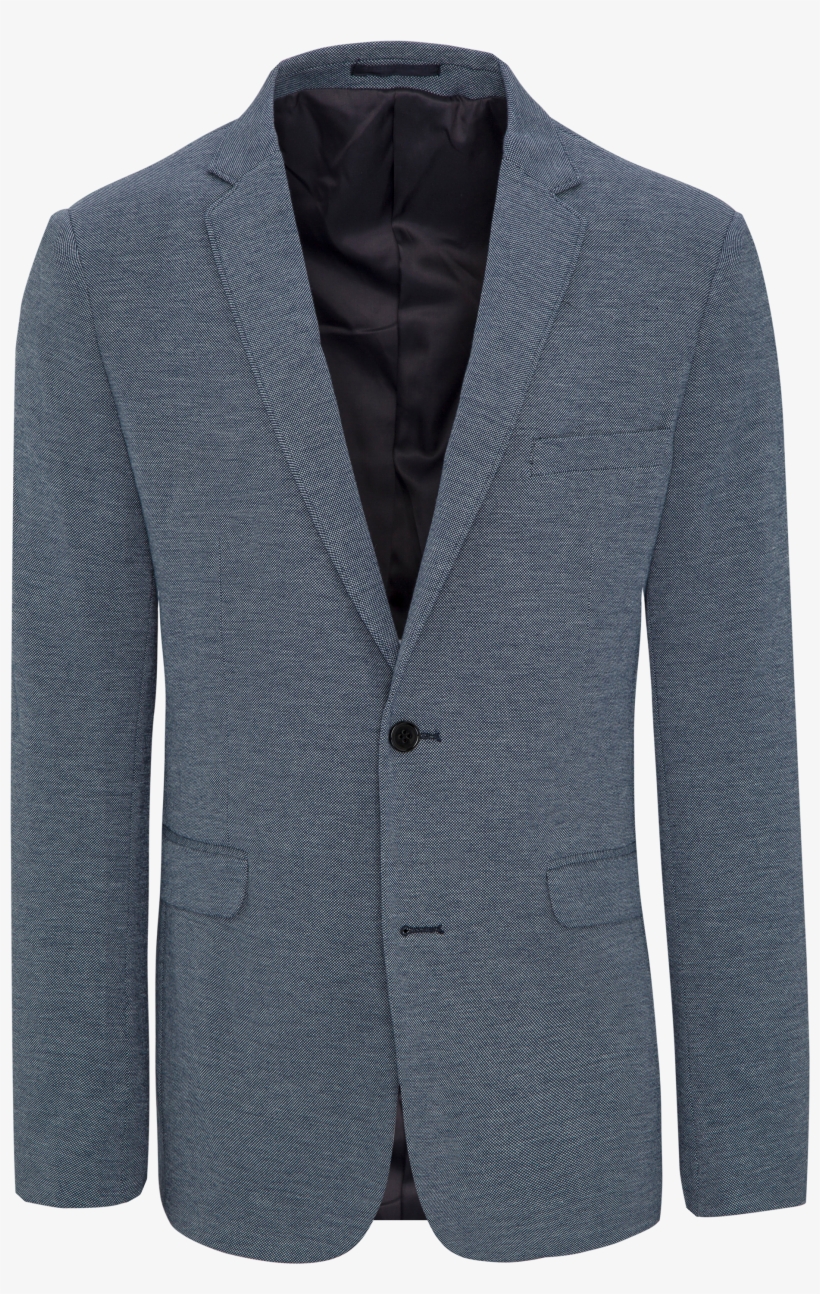 Blue Maldon Skinny Blazer - Jacket, transparent png download