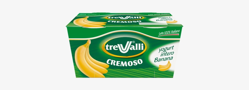 Banana Whole-milk Yogurt - Trevalli, transparent png download