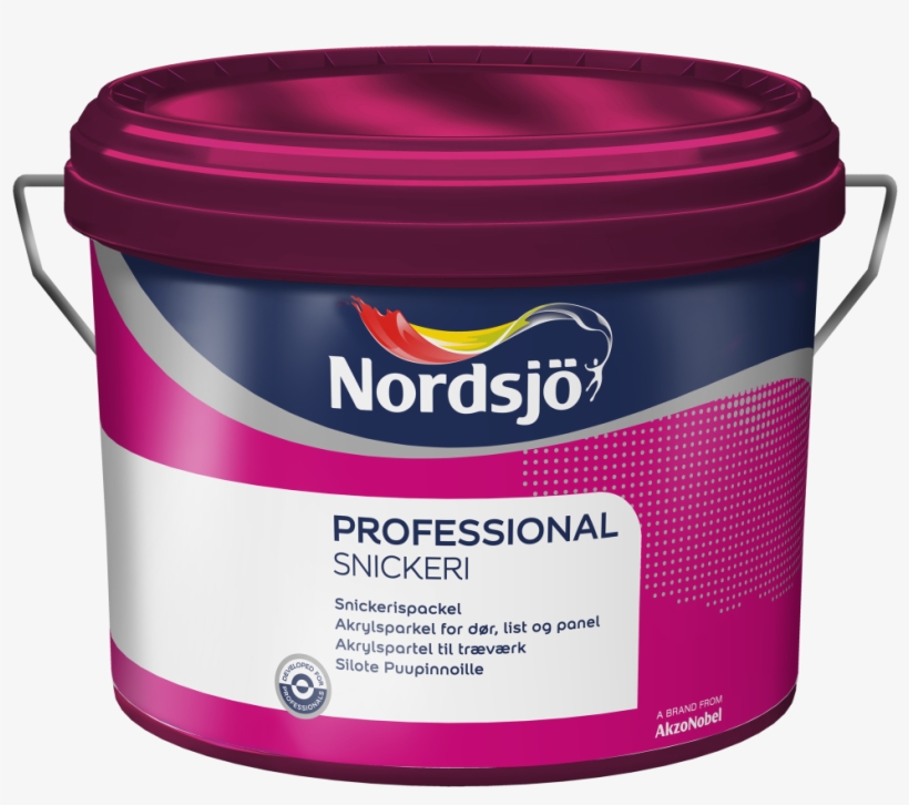 Professional Akrylsparkel - Nordsjø Våtromssparkel, transparent png download