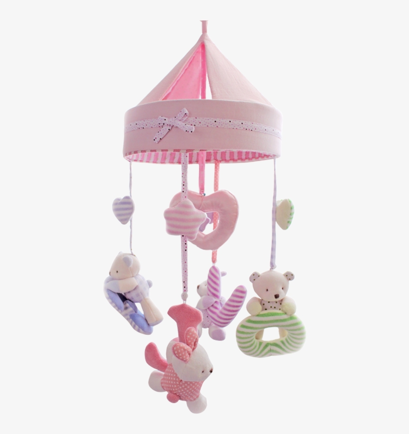 Shiloh Baby Toy Plush Bed Bell Music Rotating Bed Hanging - Детские Мобили, transparent png download