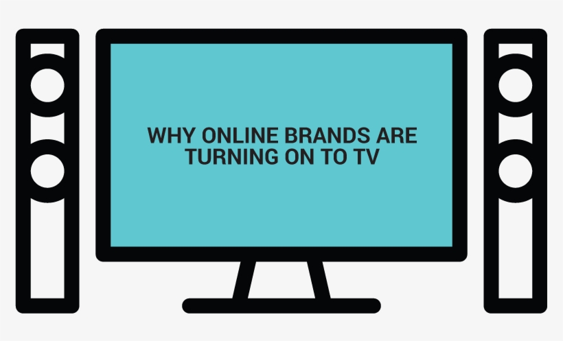 Clipart Tv Tv Advertisement - Modern Television Icon Png, transparent png download