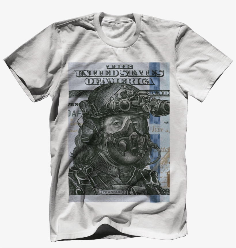 Benjamin Franklin Benjamin Franklin - Thots And Prayers Shirt, transparent png download