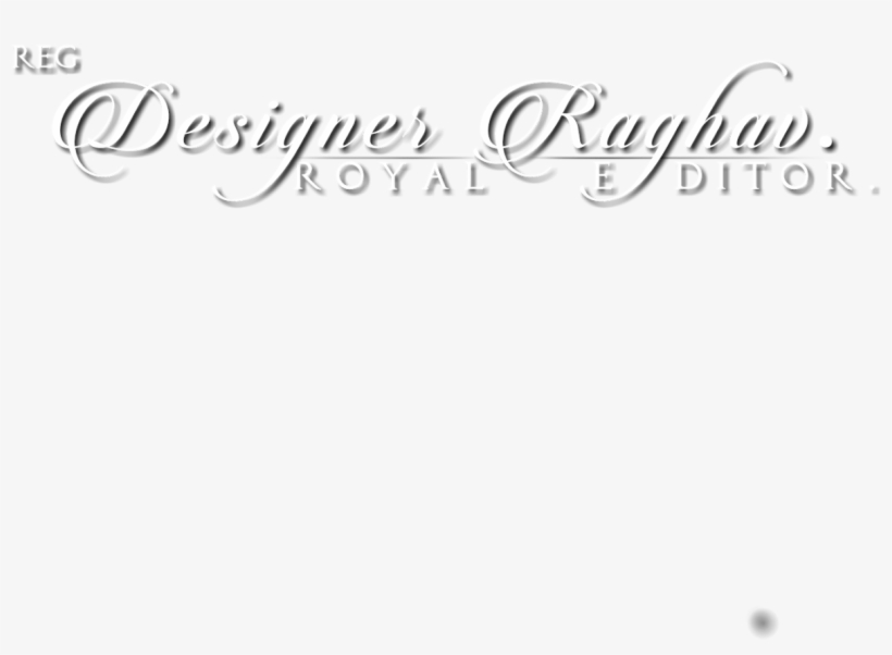 Royal Raghav Logo - Calligraphy, transparent png download
