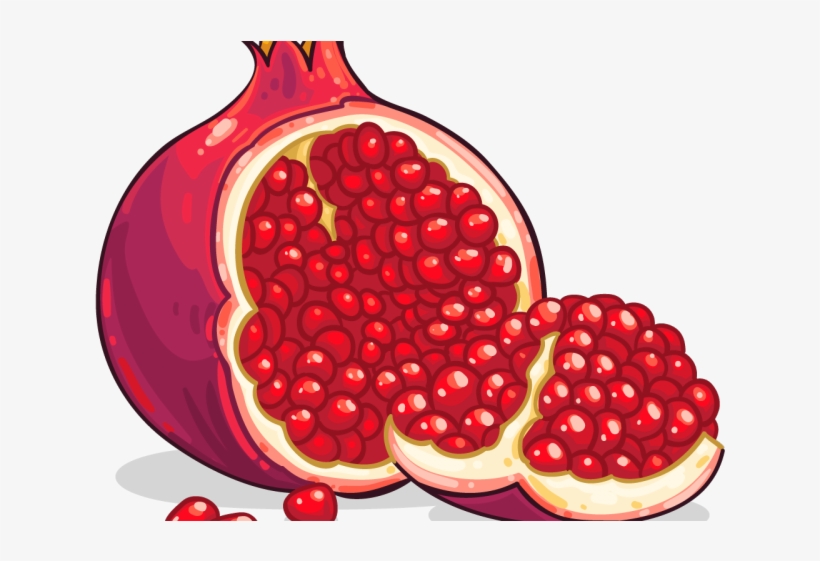 Pomegranate Clipart High Resolution - Pomegranate Clipart Png, transparent png download