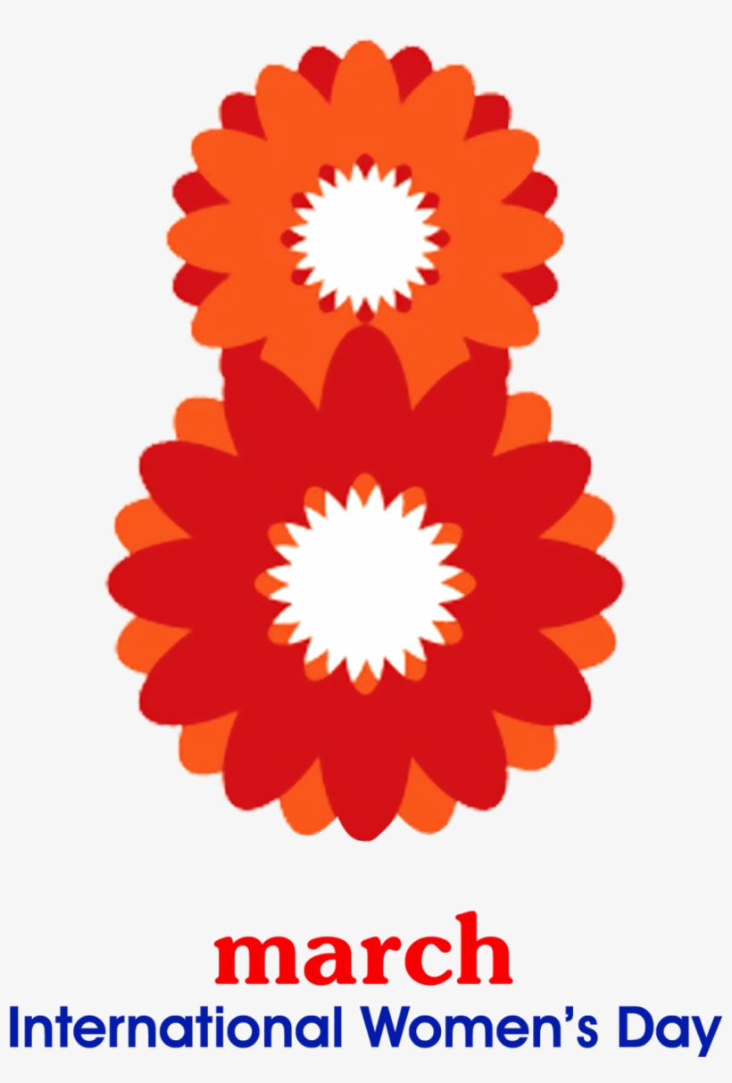 Happy Women's Day Png Images Transparent Backgound - 8 March International Women's Day 2018, transparent png download