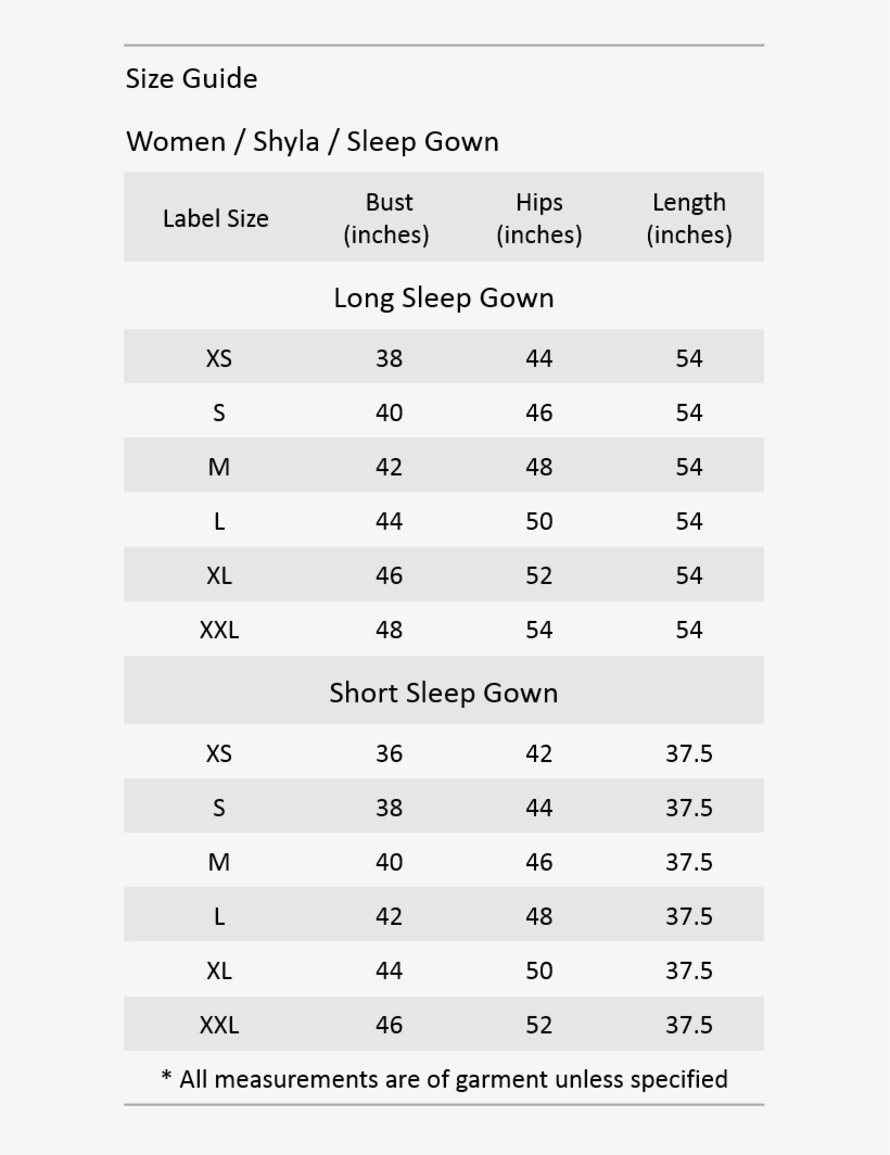 Women Shyla Sleep Gown - Number, transparent png download