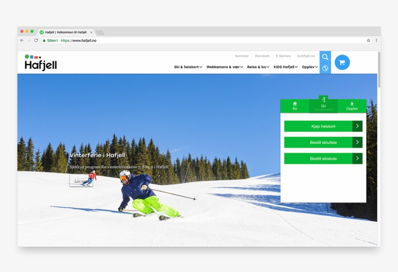 Bv Web Hafjell , 2017 03 03 - Skier Stops, transparent png download