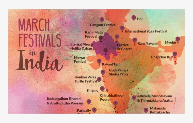 Happy Holi 2019 Culture Of India - Poster, transparent png download