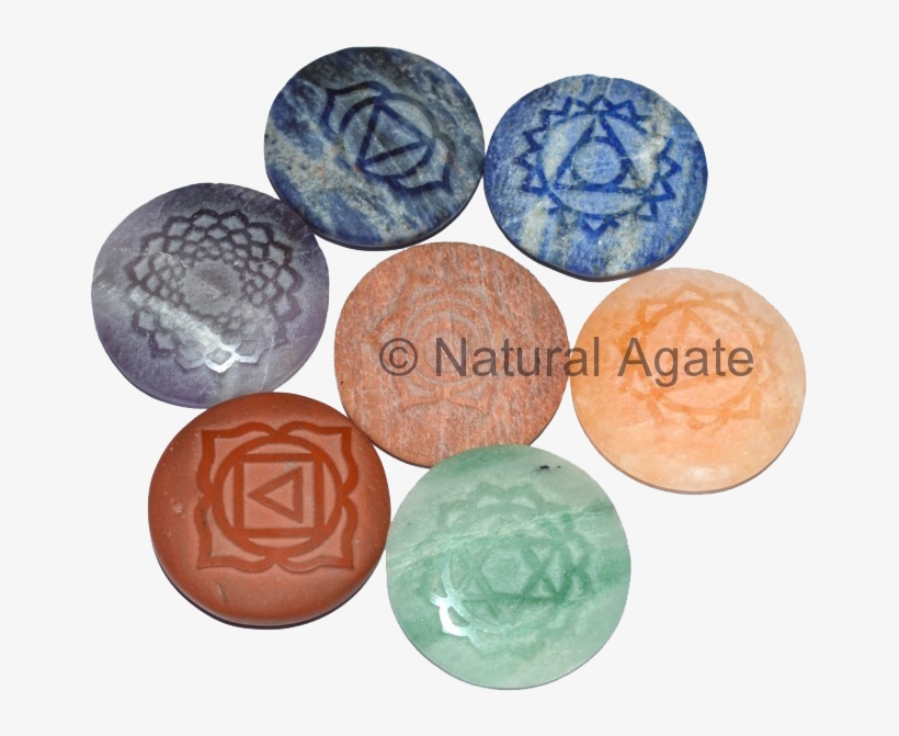 P Engraved 001 Embossed Chakra Symbol Set - Circle, transparent png download