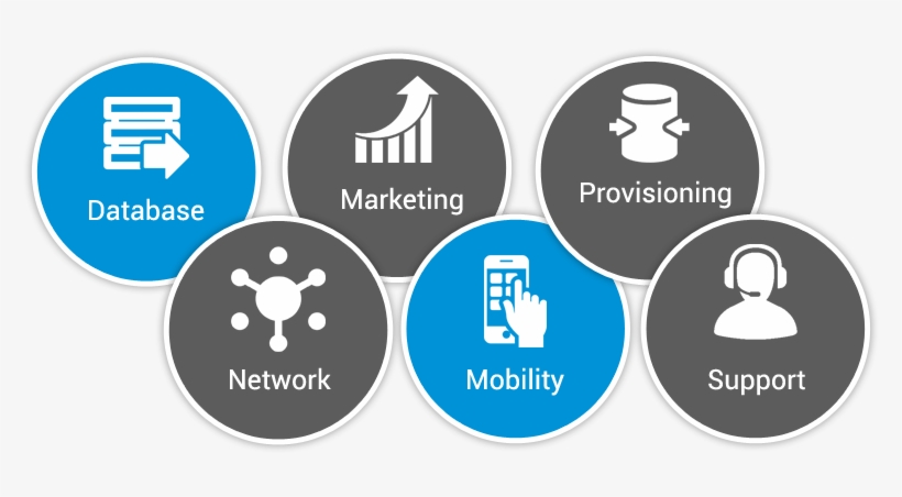Database Storage & Management - Circle, transparent png download