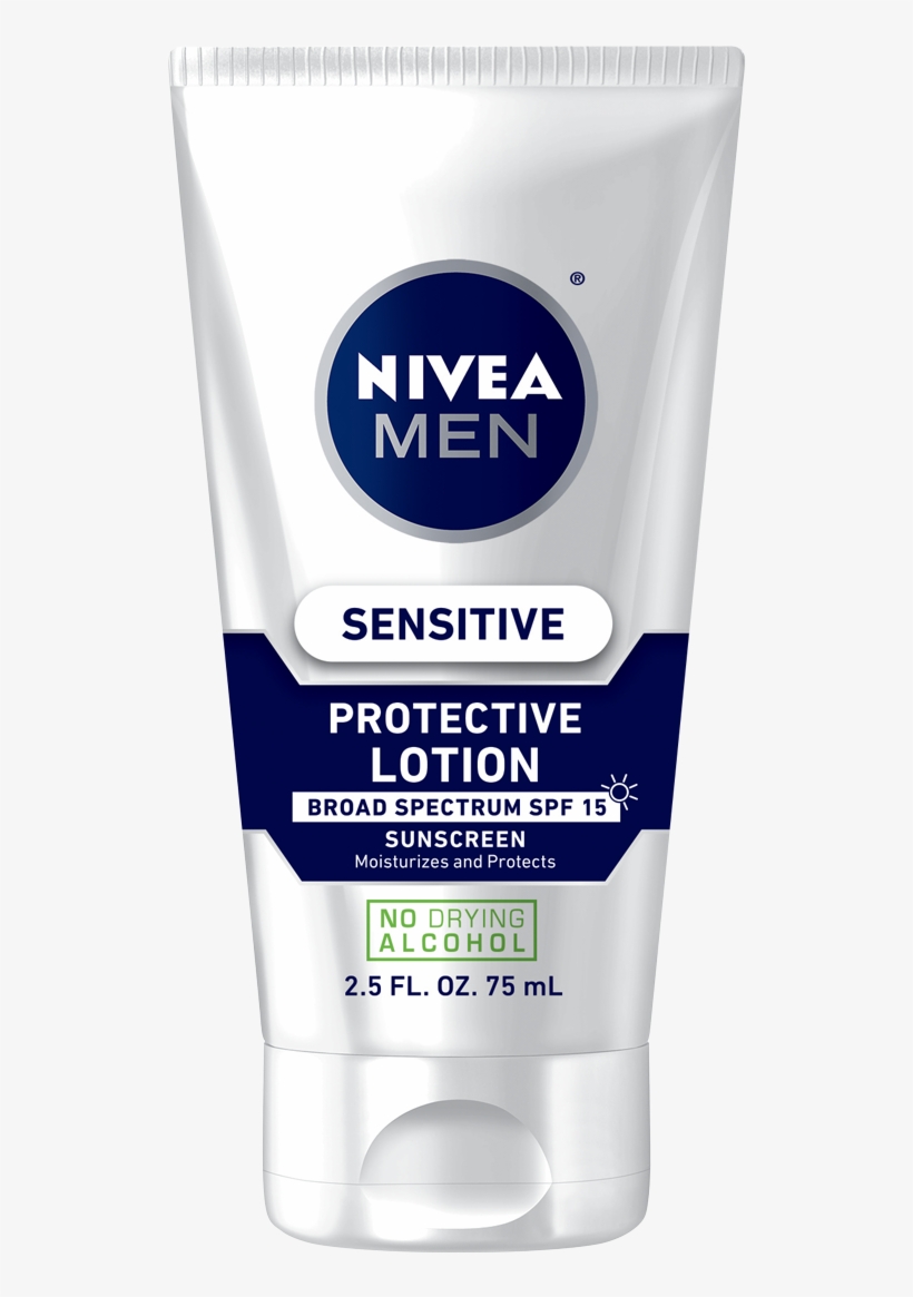 6 Pack - Nivea Men Sensitive Protective Lotion Sunscreen, transparent png download