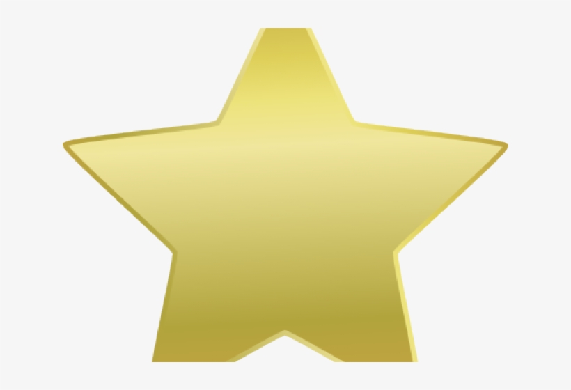 Gold Star Clipart - Gold Star Clipart Png, transparent png download
