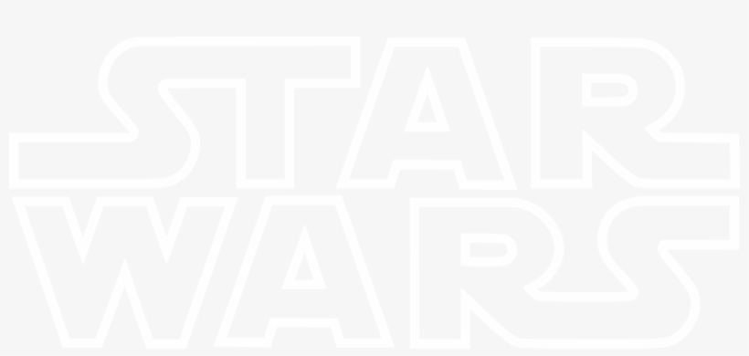 Star Wars Logo Black And White - Twitter White Icon Png, transparent png download