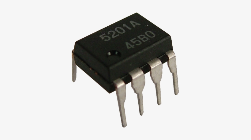Integrated Circuit - M5201 - オペアンプ 4580, transparent png download