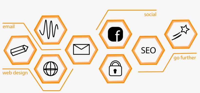 Digital Honeycomb Png, transparent png download