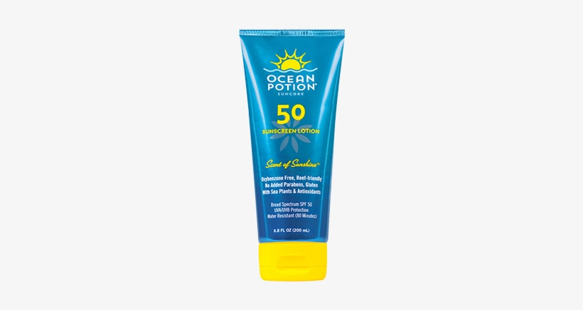 Ocean Potion® Sunscreen Is Enriched With Sea Plant - Sunscreen, transparent png download