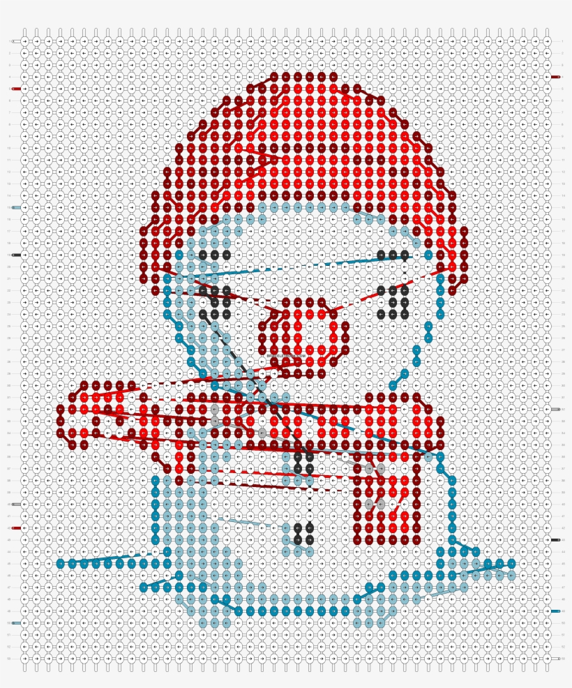 Pattern 2,456×2,828 Pixels - Cross-stitch, transparent png download