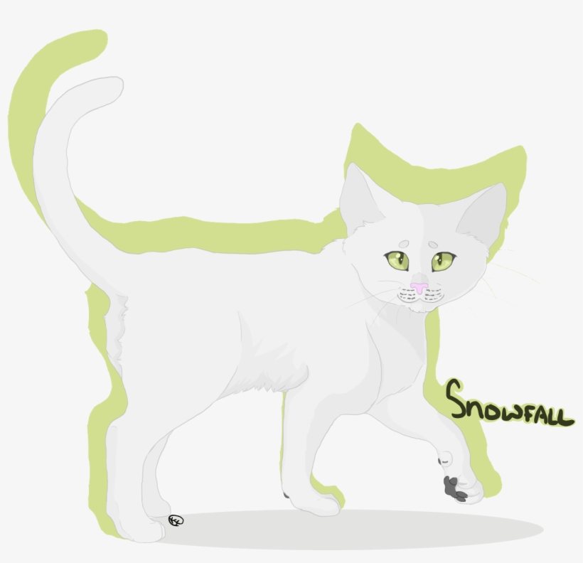 Snowfall - Domestic Short-haired Cat, transparent png download
