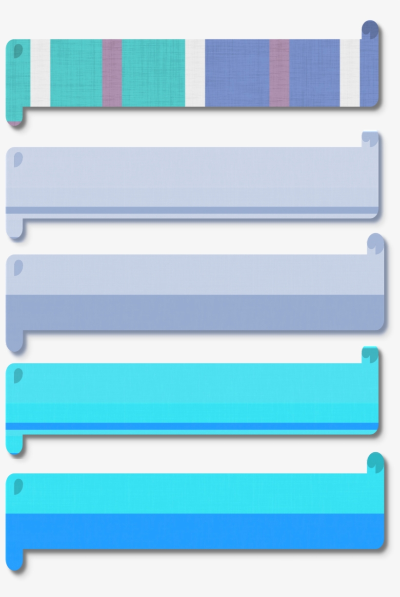 Blue Shades Patterns Scrolls 1247681 - หัวข้อ Png, transparent png download