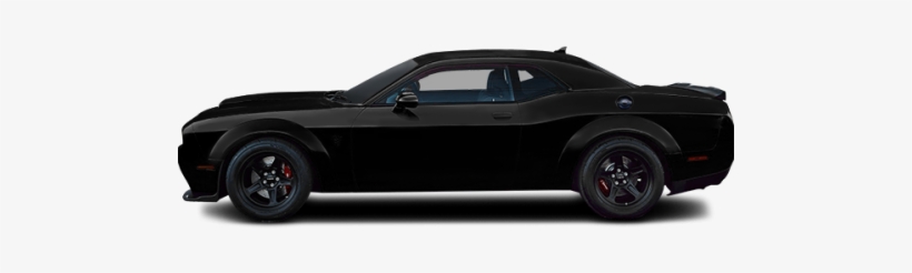 Dodge Demon Png - 2018 Dodge Challenger Demon Black, transparent png download