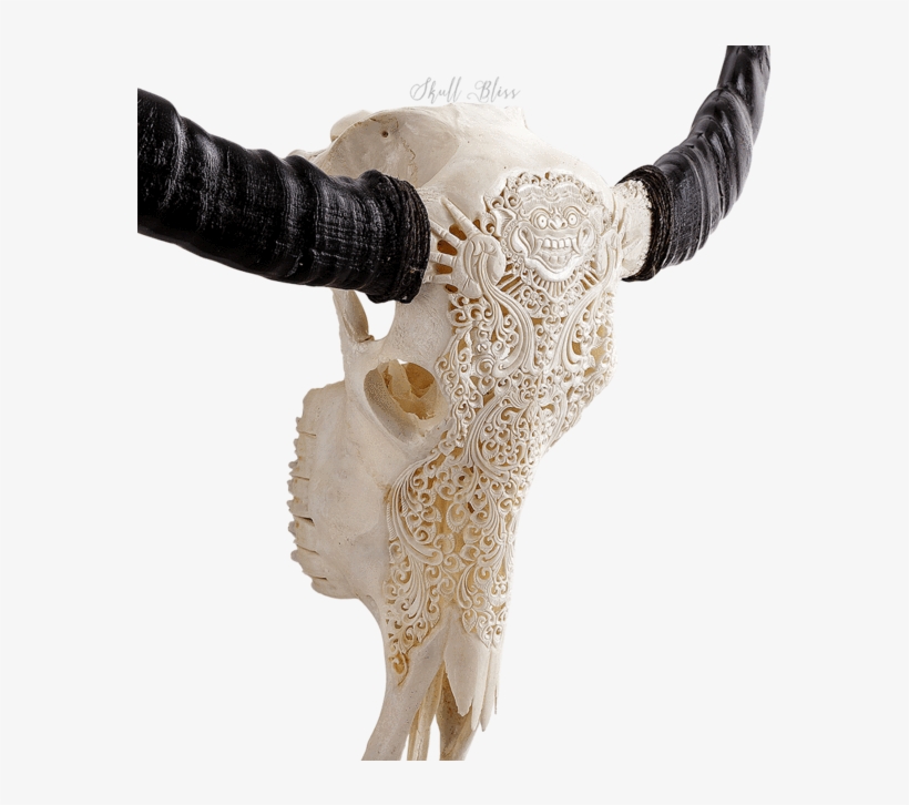 Carved Buffalo Skull - Ganesha, transparent png download