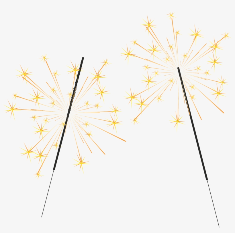 Sparklers, Fire, Spray, Festive, Festival, Radio, Light - Fire, transparent png download