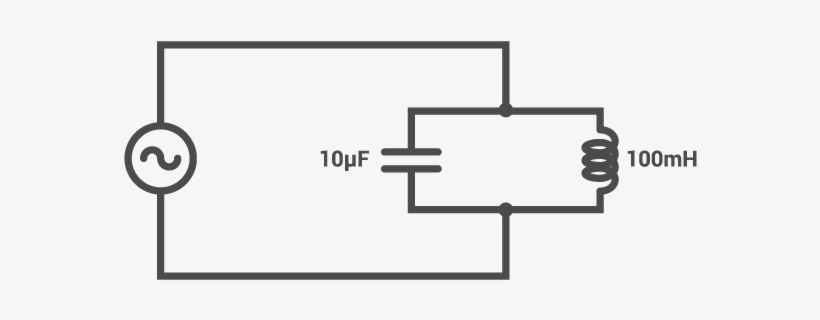 Calculating The Resonant Frequency Of A Tank Circuit - Computer, transparent png download