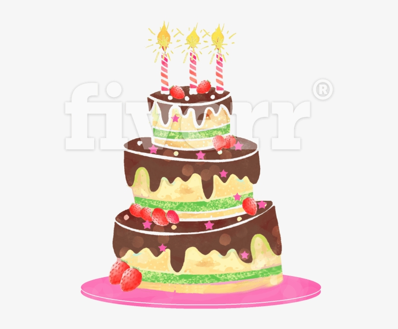 Birthday Cake, transparent png download