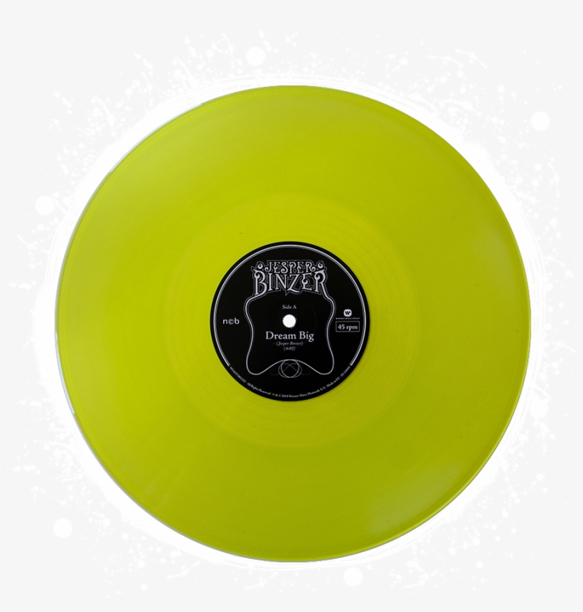 Vinyl Record Dream Big And Undecided - Transpart Vinyl Record, transparent png download