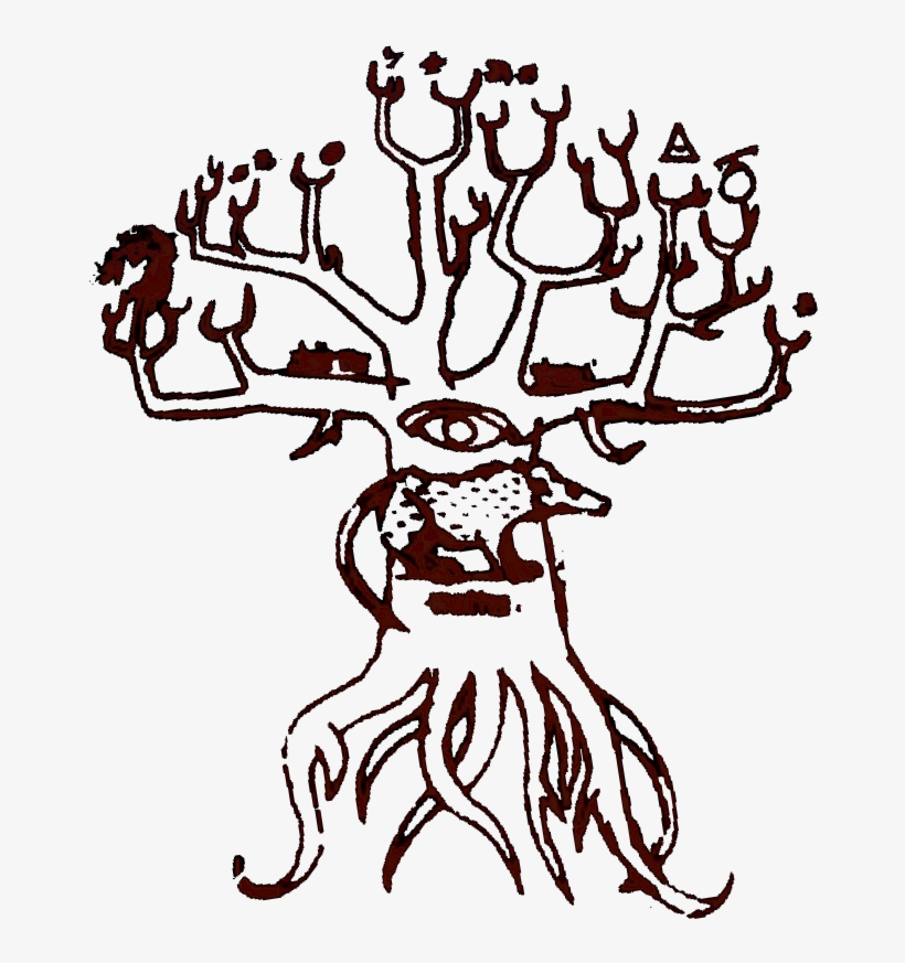 Granny Symbol 01b Tree - Dishonored Brigmore Witch Symbol, transparent png download