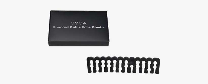 Evga E002 00 000001 Sleeved Cable Wire Combs - Evga Cable Combs, transparent png download