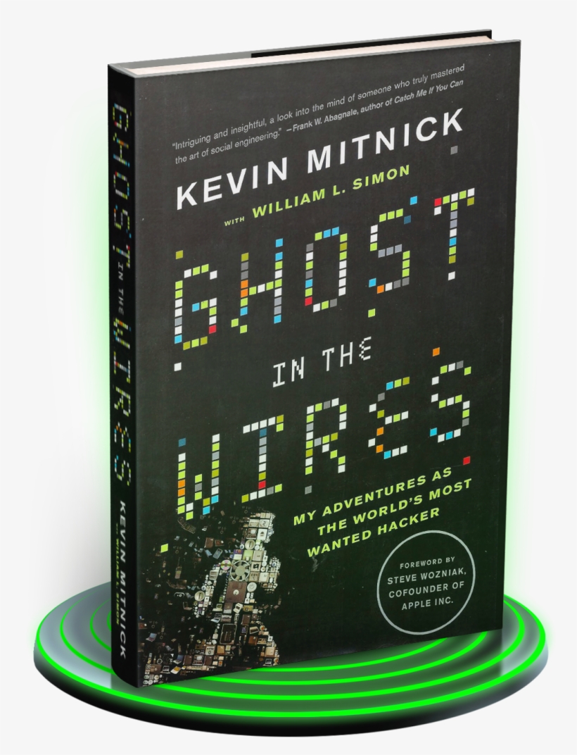 Glow Ghost In The Wires - Ghost In The Wires By Kevin D. Mitnick, transparent png download