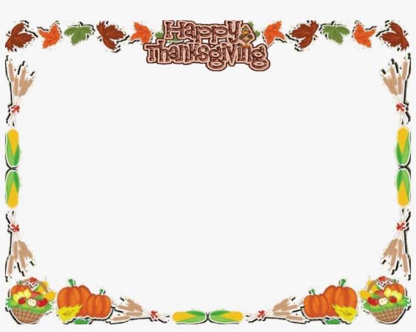Printable Thanksgiving Borders
