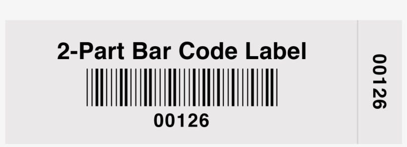 Two-part Bar Code Labels - Ship, transparent png download
